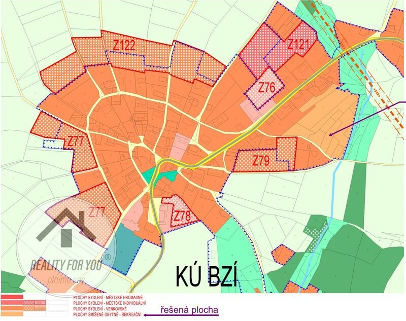 Prodej stavebního pozemku Železný Brod - Bzí