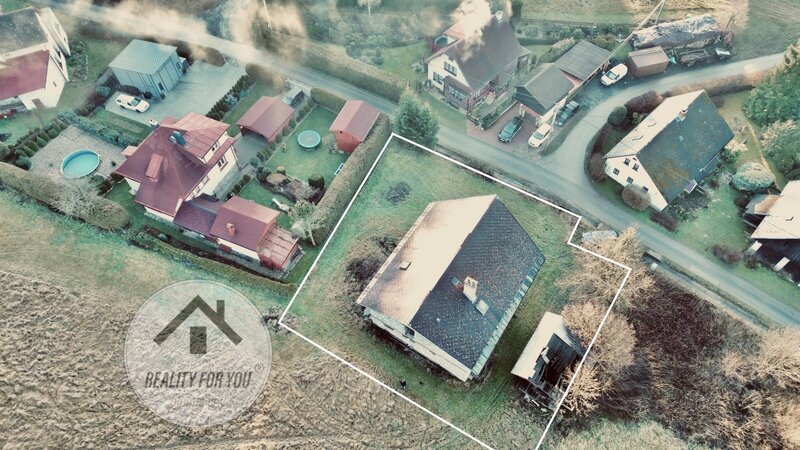 Rozestavěný rodinný dům v obci Jesenný, okr. Semily