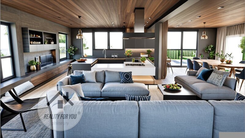 Rozestavěný rodinný dům v obci Jesenný, okr. Semily