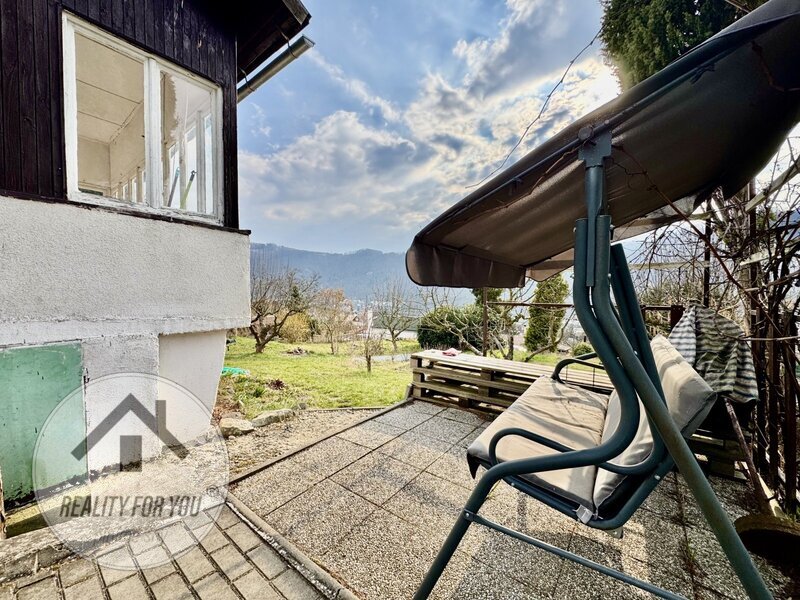 Prodej zděné chatky s velkým pozemkem v Ústí nad Labem - Střekově