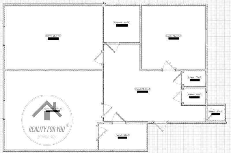 Prodej velkého bytu 3+kk v osobním vlastnictví na skvělé adrese ul. Heydukova - Praha 8