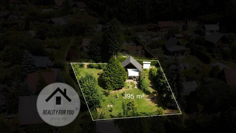 Prodej zahrady se zděnou chatkou ve Mšeně nad Nisou - osada Jih