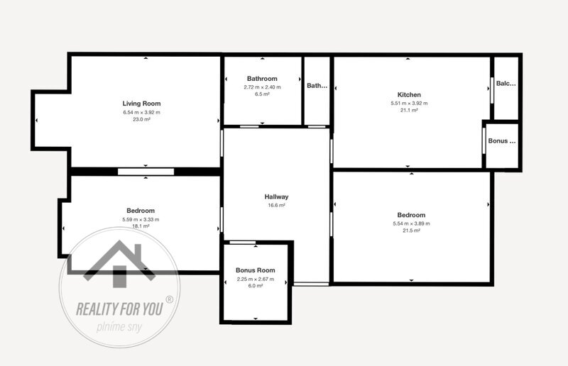 Prodej bytu 3+1 s velkorysou podlahovou plochou 125 m2, ul. Drahobejlova, Praha 9
