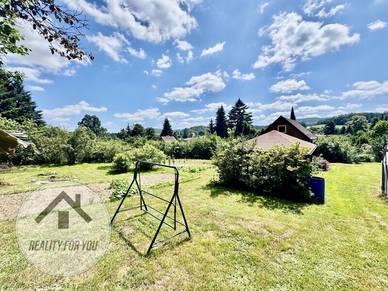 Prodej velké zahrady 1072 m2 v obci Šluknov - Císařský