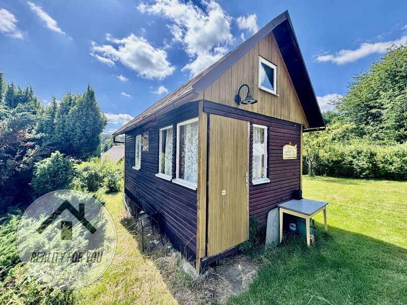 Prodej velké zahrady 1072 m2 v obci Šluknov - Císařský