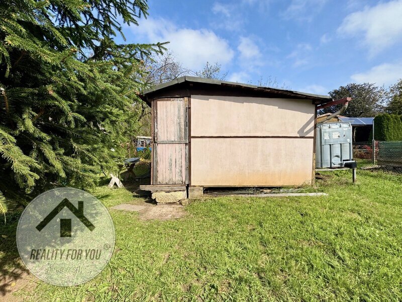 Prodej zahrádky cca 450 m² v zahradové osadě „Pod Čeřovem" v Jičíně